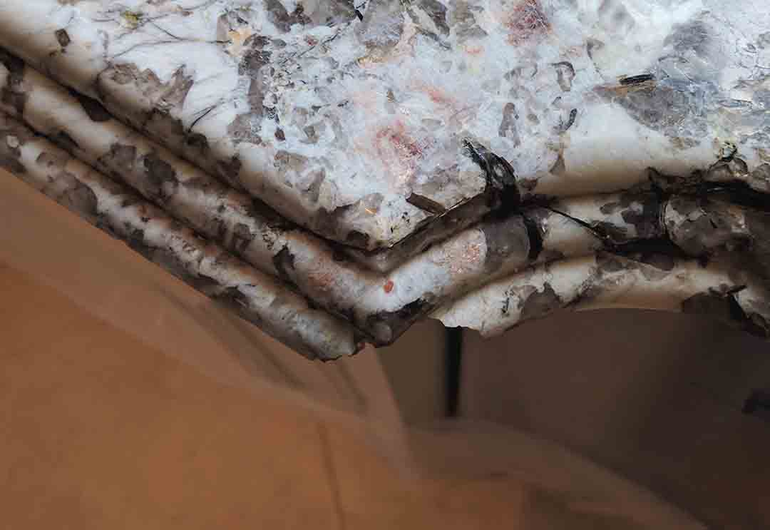 Marble chip repair before b