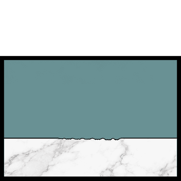 Erosion pattern from etch on marble